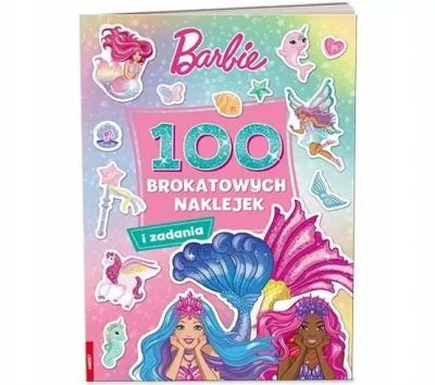 MATTEL BARBIE DREAMTOPIA 100 BROKATOWYCH NAKLEJEK