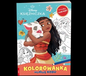 Disney Księżniczka Kolorowanka według kodu KKO-9109