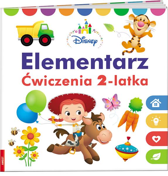 DISNEY MALUCH. ELEMENTARZ. ĆWICZENIA 2-LATKA