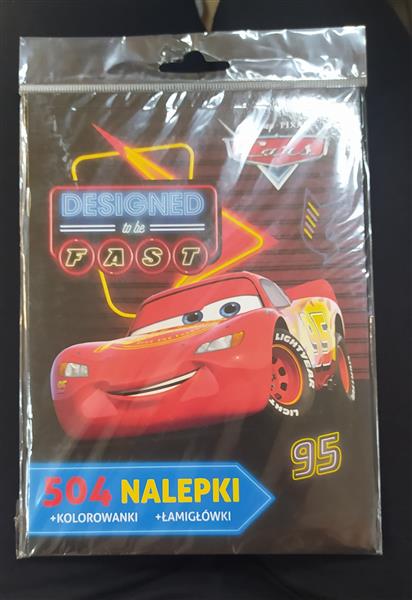 504 NALEPKI CARS (KOLOROWANKI, ŁAMIGŁÓWKI)