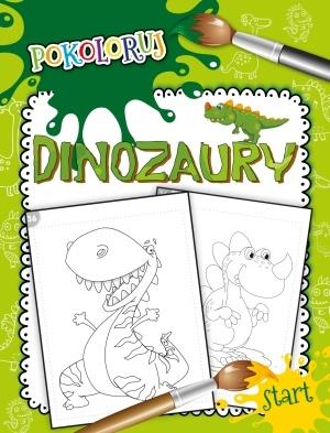 DINOZAURY. POKOLORUJ