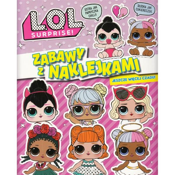 LOL SURPRISE! ZABAWY Z NAKLEJKAMI