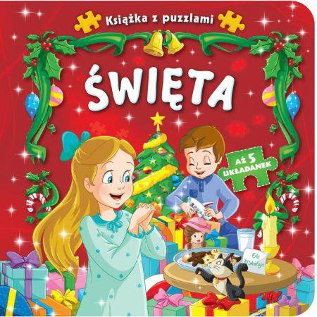ŚWIĘTA. KSIĄŻKA Z PUZZLAMI