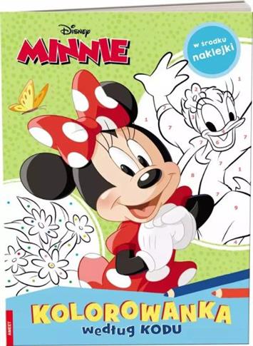 MINNIE KOLOROWANKA WEDŁUG KODU