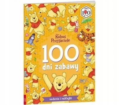 DISNEY KUBUŚ I PRZYJACIELE 100 DNI ZABAWY STO-9104