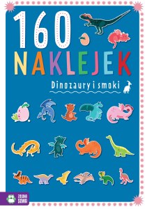 Dinozaury i smoki. 160 naklejek