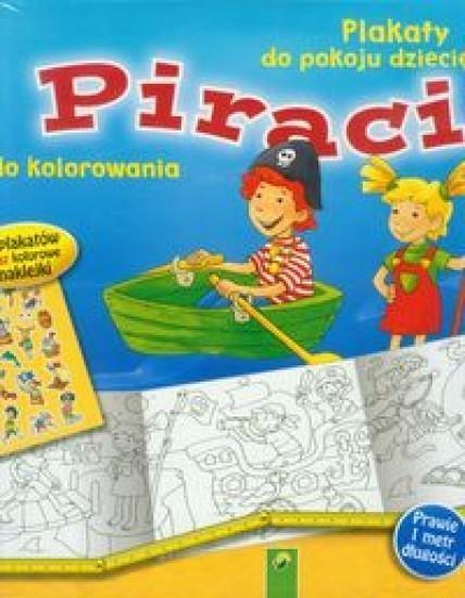 PLAKATY DO KOLOROWANIA - PIRACI
