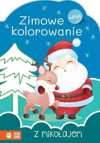 ZIMOWE KOLOROWANIE Z MIKOŁAJEM
