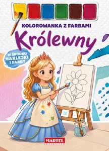Królewny, Kolorowanka z farbami
