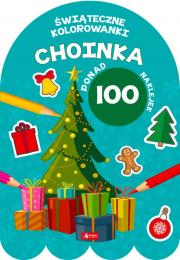 ŚWIĄTECZNE KOLOROWANKI. CHOINKA