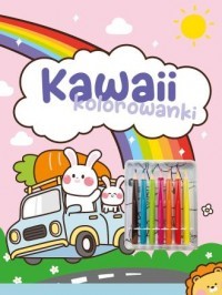 KAWAII KOLOROWANKI. RÓŻOWA
