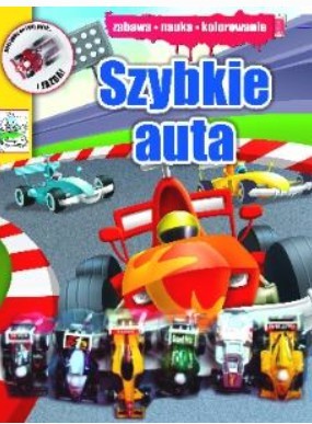 SZYBKIE AUTA ZABAWA NAUKA KOLOROWANIE