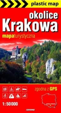 OKOLICE KRAKOWA (FOLIOWANA MAPA TURYSTYCZNA 1:50 0