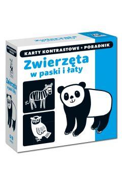 KARTY KONTRASTOWE. ZWIERZĘTA W PASKI I ŁATY