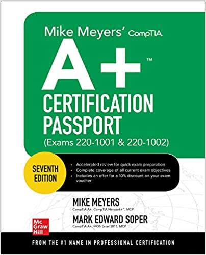 MIKE MEYERS  COMPTIA A+ CERTIFICATION PASSPORT, SE