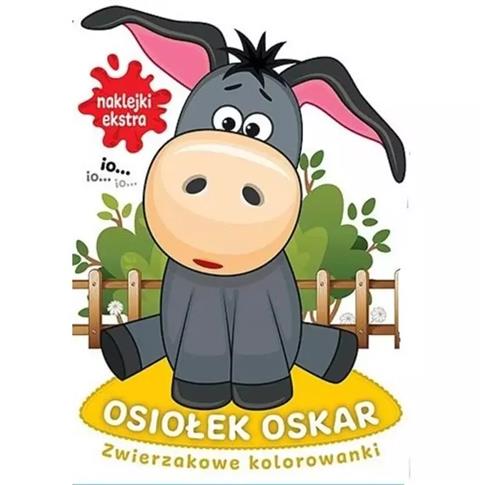 OSIOŁEK OSKAR. ZWIERZAKOWE KOLOROWANKI