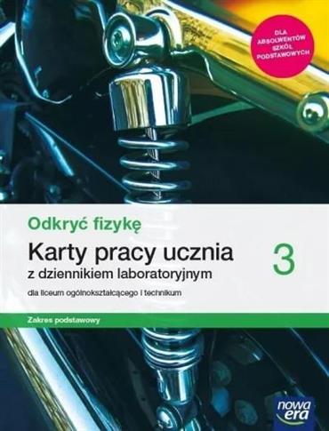 Odkryć fizykę 3. Karty pracy ucznia z dziennikiem