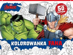 MARVEL AVENGERS. KOLOROWANKA FANA