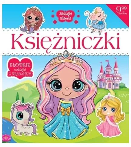 NAKLEJKI ISKIERKI. KSIĘŻNICZKI (SŁODKIE NAKLEJKI
