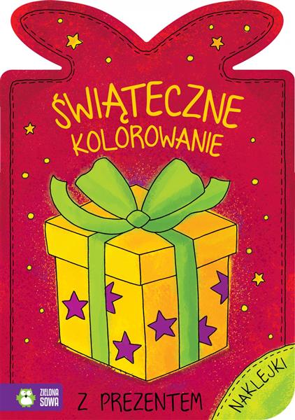 ŚWIĄTECZNE KOLOROWANIE Z PREZENTEM