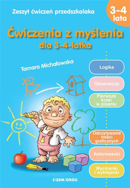 ĆWICZENIA Z MYŚLENIA DLA 3-4-LATKA