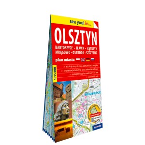 Olsztyn plan miasta 1:15 000 papier 2026
