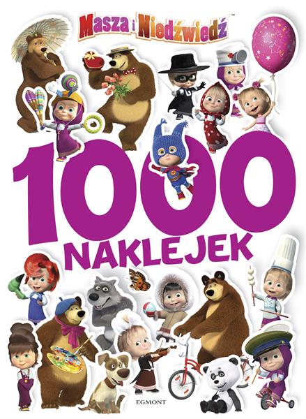 1000 NAKLEJEK. MASZA I NIEDŹWIEDŹ 2