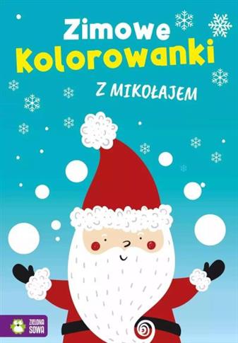 ZIMOWE KOLOROWANKI Z MIKOŁAJEM