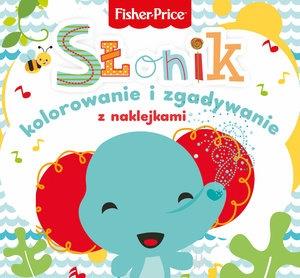 FISHER PRICE. KOLOROWANKA PODŁOGOWA SŁONIK