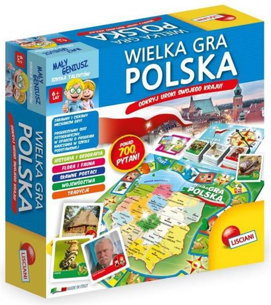 LISCIANI MALY GENIUSZ, WIELKA GRA - POLSKA