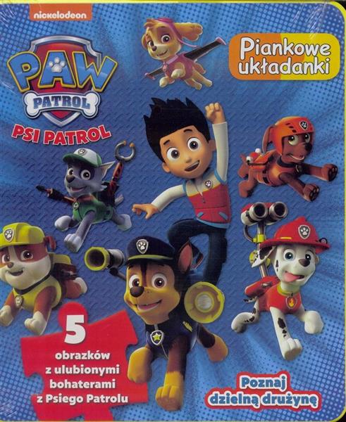 PSI PATROL. PIANKOWE UKŁADANKI. POZNAJ?