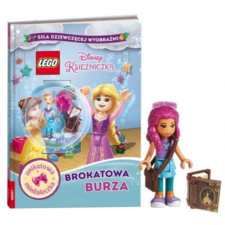 LEGO DISNEY KSIĘŻNICZKA. KSIĄŻKA BROKATOWA BURZA Z