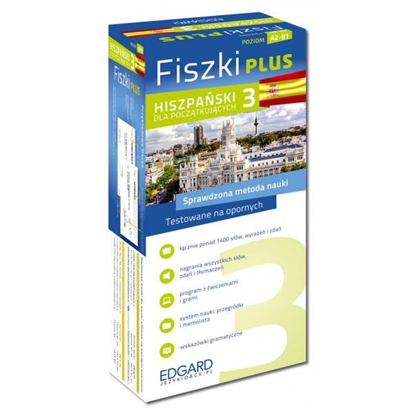 FISZKI PLUS. HISZPAŃSKI DLA POCZĄTKUJĄCYCH 3