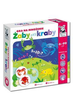 KAPITAN NAUKA. ŻABY CZY KRABY? GRA NA MNOŻENIE