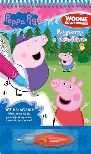WYPRAWY Z DZIADKIEM. ŚWINKA PEPPA. WODNE KOLOROWAN