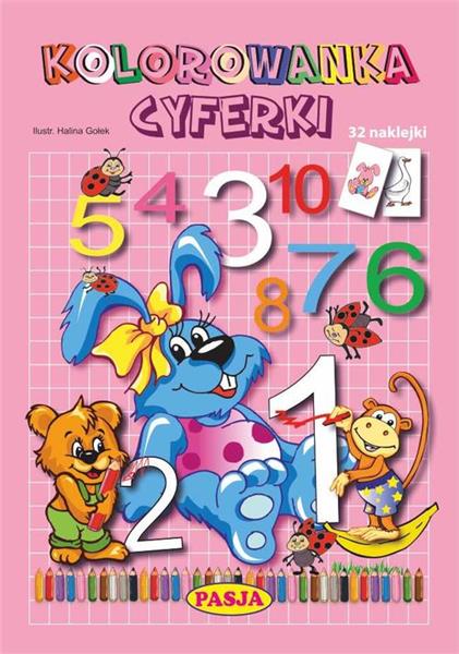 KOLOROWANKA. CYFERKI