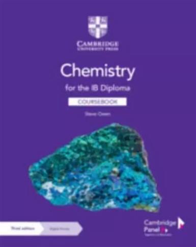Chemistry for the IB Diploma. Coursebook with Digi