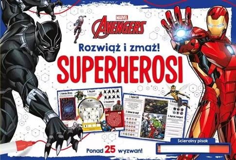 ROZWIĄŻ I ZMAŻ! SUPERHEROSI. MARVEL AVENGERS