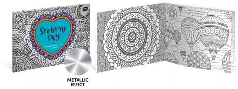 MALOWANKA A4 RELAKS SREBRNE SNY INT