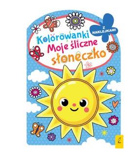 Kolorowanka z naklejkami Moje śliczne słoneczko'