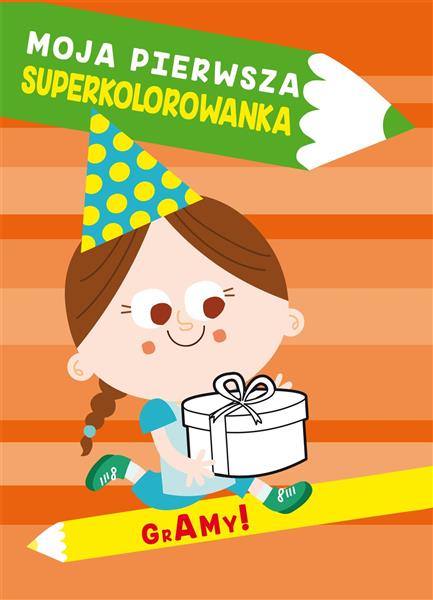 MOJA PIERWSZA SUPERKOLOROWANKA. GRAMY!