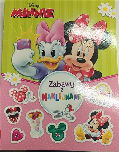 MINNIE ZABAWY Z NAKLEJAMI