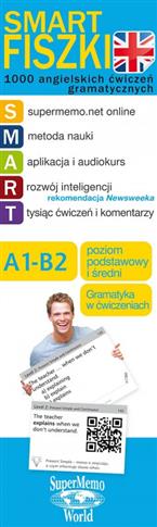 SmartFiszki. 1000 agielskich ćwiczeń gramatycznych