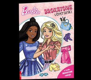 Mattel Barbie Brokatowe ubieranki SDLB-1106