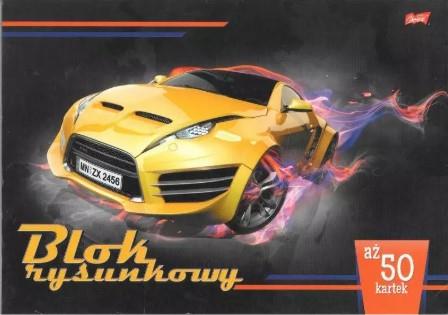 BLOK RYSUNKOWY BIAŁY A3 50 KARTEK