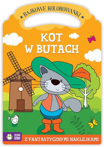BAJKOWE KOLOROWANKI. KOT W BUTACH