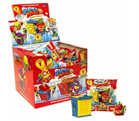 SUPER ZINGS THINGS KRYJÓWKA + FIGURKA - 24 SZTUKI