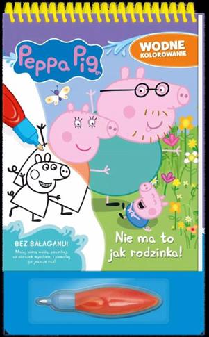 PEPPA PIG. WODNE KOLOROWANIE 13. NIE MA TO JAK ROD