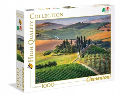 Puzzle 1000 el. Toskania Clementoni