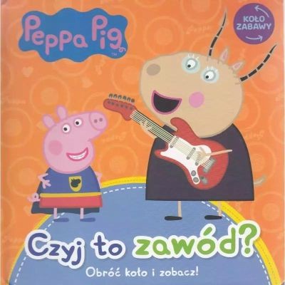 PEPPA PIG. KOŁO ZABAWY. CZYJ TO ZAWÓD
